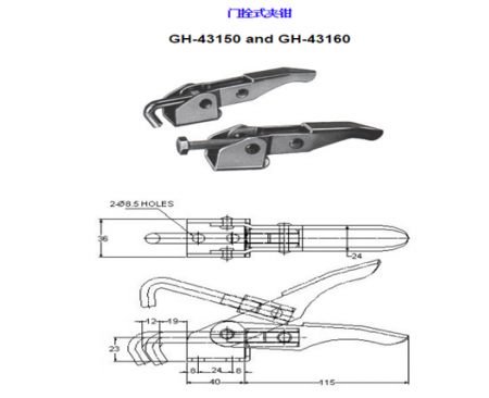 福建夾鉗</br>GH-43150 and GH-43160
