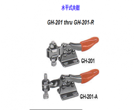 夾鉗</br>GH-201 thru GH-201-R