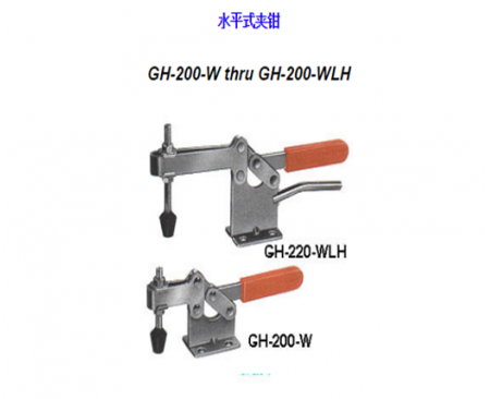 奉化市夾鉗</br>GH-200-W thru GH-200-WLH