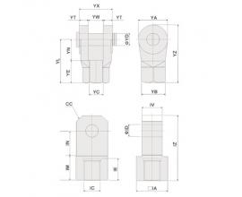 福建 MOB HOB HSG HRO</br>油壓缸配件 